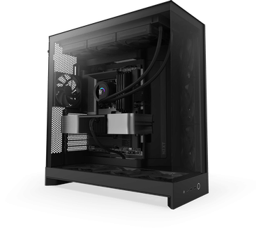 NZXT H9 Flow (2025) Zwart