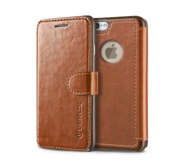 Verus Layered Dandy Leather Case Apple iPhone 6/6s - Dark Brown