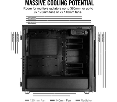 Corsair Carbide 678C Low Noise Zwart