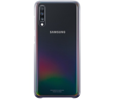 Samsung Galaxy A70 Gradation Cover  Zwart