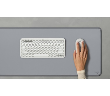 Logitech Pebble 2 Combo, Azerty BE, Wit