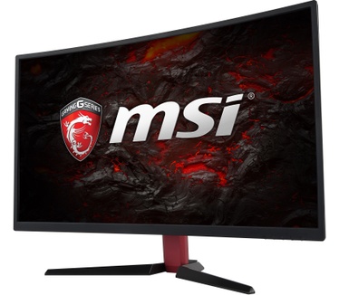 MSI Optix G27C Rood, Zwart