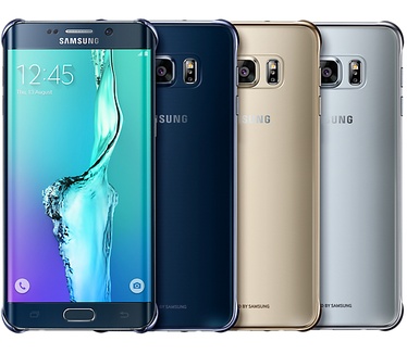 Samsung Clear Cover Galaxy S6 edge Plus (Galaxy S6 edge+) Goud