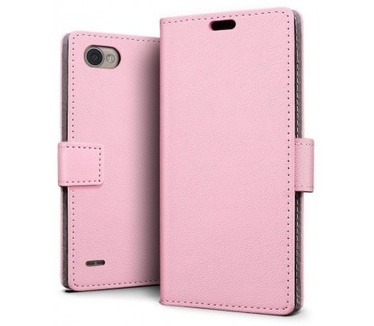 qMust LG Q6 Wallet Hoesje Roze