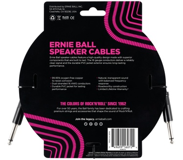 Ernie Ball P06072 Zwart