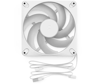 Fractal Design Dynamic 3 – 14 White RGB, 140mm