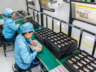 Oppo smartphonefabriek Shenzhen China