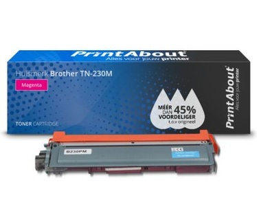 PrintAbout Huismerk Brother TN-230M Toner Magenta