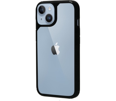 Mobiparts Rugged Clear Case Apple iPhone 14 Black