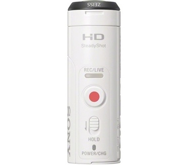 Sony Action Cam Mini met Wi-Fi en Live View-afstandsbedieningsset Wit