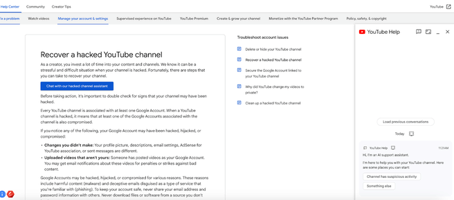 YouTube-tool gehackte accounts