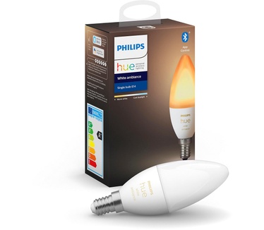 Philips Hue White ambiance Losse Kaarslamp E14