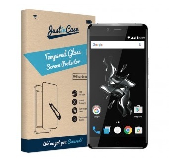 Just in Case Just in Case Tempered Glass OnePlus X - Arc Edge