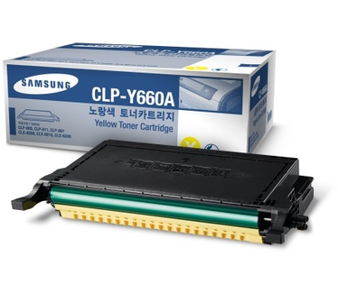 Samsung Yellow Toner Cartridge CLP-Y660A