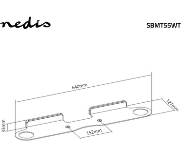 Nedis Soundbar Beugel