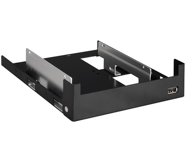 Lian Li 5,25" bay to 3,5" bay & slimline optical EX-553 (Black)