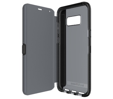 Tech21 Evo Wallet Samsung Galaxy S8 Plus Book Case Zwart