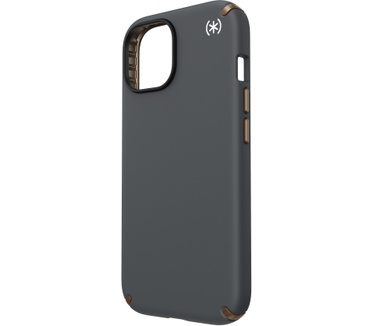 Speck Presidio2 Pro + MS Apple iPhone 15 Charcoal Grey - with Microban