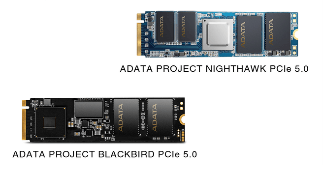 Adata PCIe 5.0-ssd prototypes
