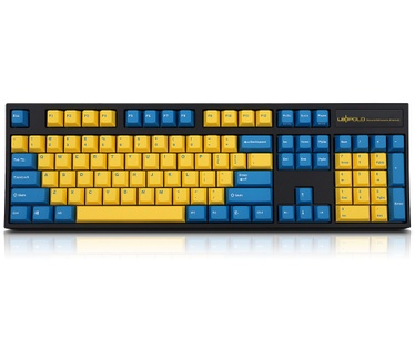 Leopold FC900R PD ye/bl PBT MX Silent