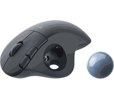 Logitech M575 Ergo Wireless trackball Grafiet