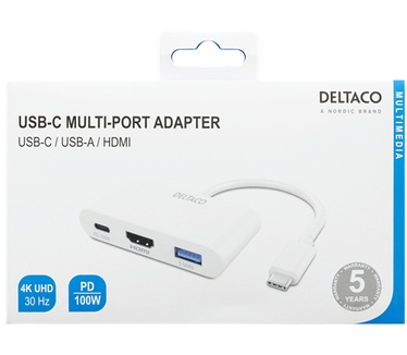 Deltaco USBC-HDMI23