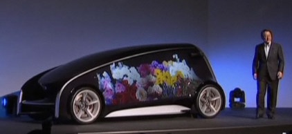 Toyota Fun-Vii conceptauto met display-carrosserie