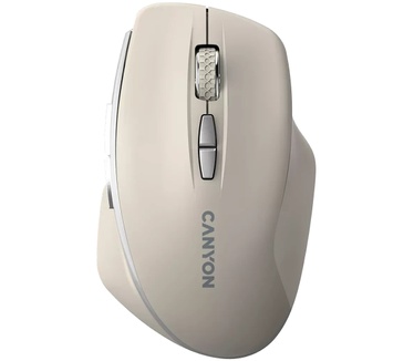 Canyon pel MW-21 BlueLED 7buttons Wireless Cosmic Latte