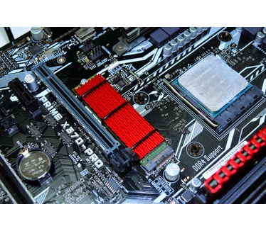 Gelid Solutions Subzero M.2 SSD Cooling Kit - Red