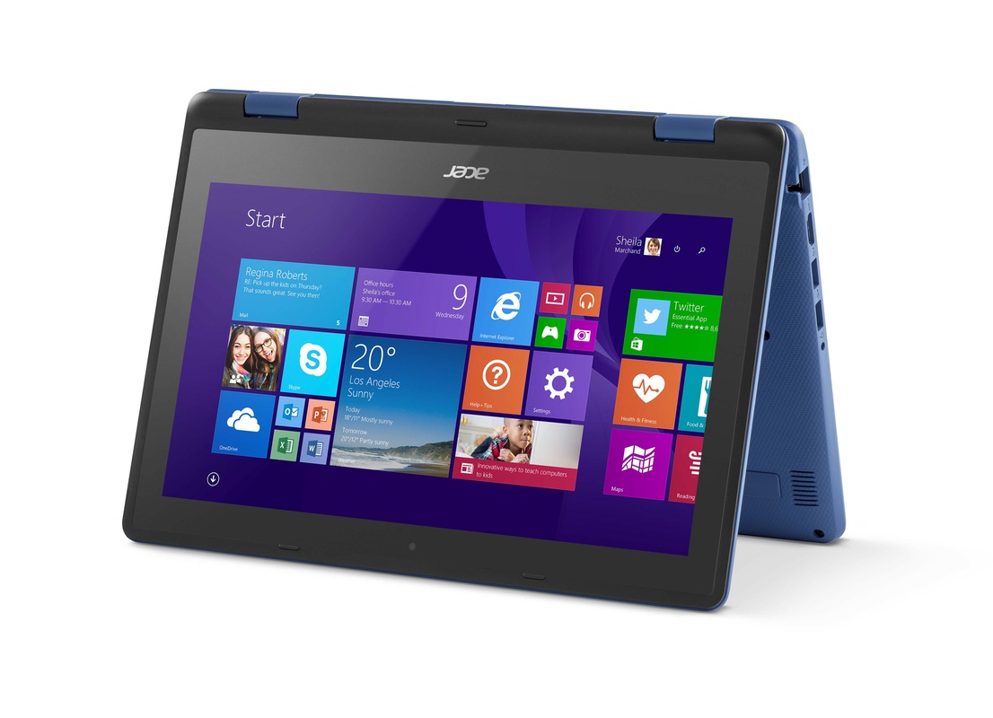 acer aspire laptop met omklapbaar 11