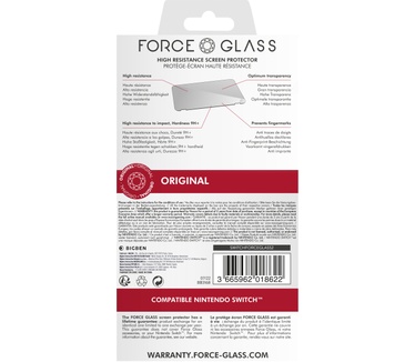 Nacon PROTEC PANTALLA SWITCH FORCE GLASS TRANSPARENTE SWITCH