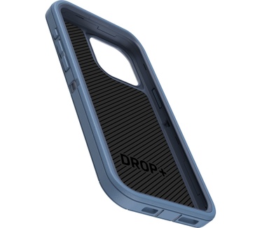 Otterbox Defender Series voor iPhone 15 Pro Max, Baby Blue Jeans (Blue)