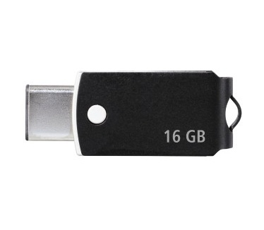 Hama FlashPen C-Turn 16GB Zwart