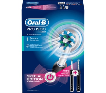 Oral-B Pro 1900 + Bonus Handle Black