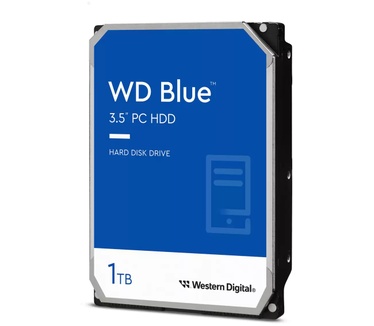 WD 1TB WD Blue 3.5Inch Sata HDD RPM 7200, 1TB