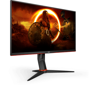 AOC Q27G2S/EU Rood, Zwart