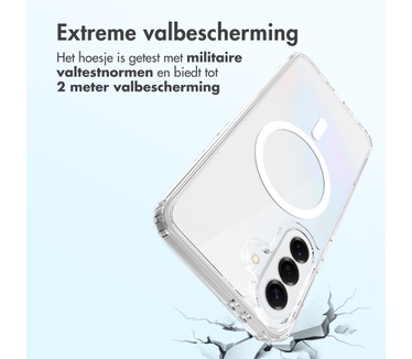 Accezz Xtreme Impact Backcover met MagSafe Samsung Galaxy A37 (5G) - Transparant