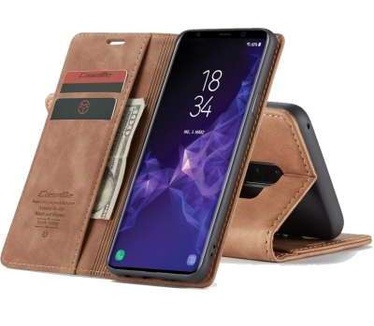 Caseme Samsung Galaxy S9 Plus Retro Wallet Case - Bruin