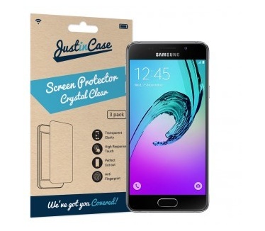 Just in Case Screen Protector Samsung Galaxy A3 (2016) - 3 stuks - Crystal Clear