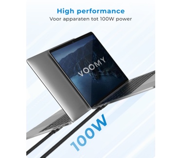 Voomy Charge 100W Kabel USB C naar USB C Kabel