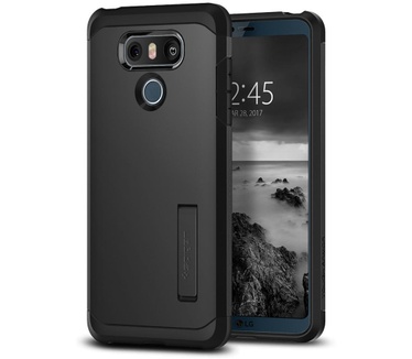Spigen Tough Armor LG G6 Case  Zwart