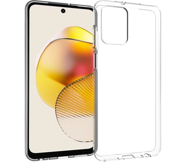 Accezz Clear Backcover Motorola Moto G73 - Transparant