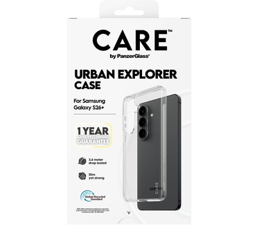 PanzerGlass CARE™ by PanzerGlass® Urban Explorer Case Transparent Samsung Galaxy S26+