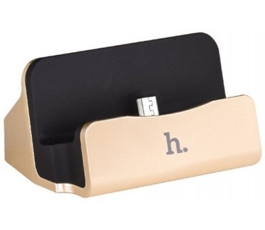 hoco MicroUSB Docking Station - met laadkabel - Gold