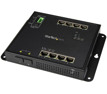 Startech.com 8 poorts Gigabit ethernet switch met 2 open SFP sleuven