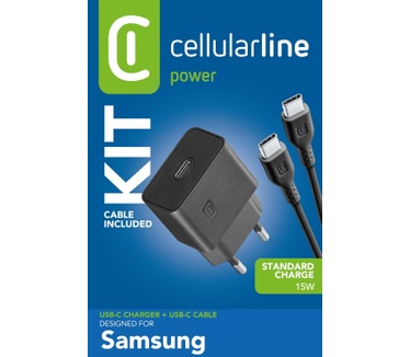 Cellular Line USB-C Charger Kit 15W