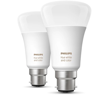 Philips Hue White & Color Ambiance Bluetooth (1100 lumen, 9W) 2-pack