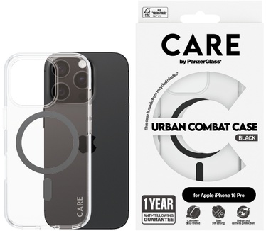 PanzerGlass CARE by PG BLK MagSafe iPhone16 6.3 Pro