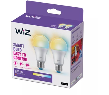 WiZ Lamp A60 E27 x2