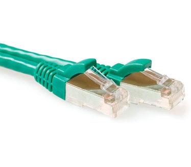 ACT RJ-45/RJ-45, Cat.6a, 1.5m Groen